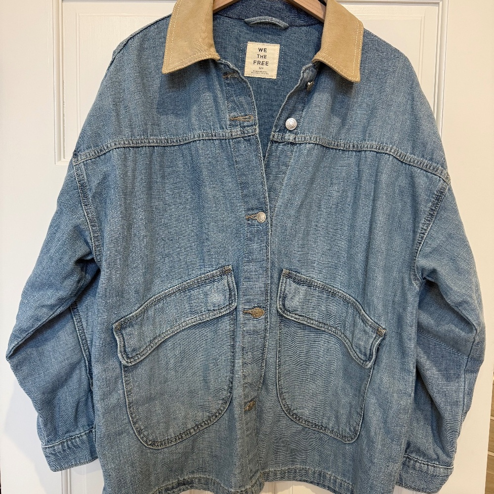 Free People - We The Free Lemon Denim Jacket